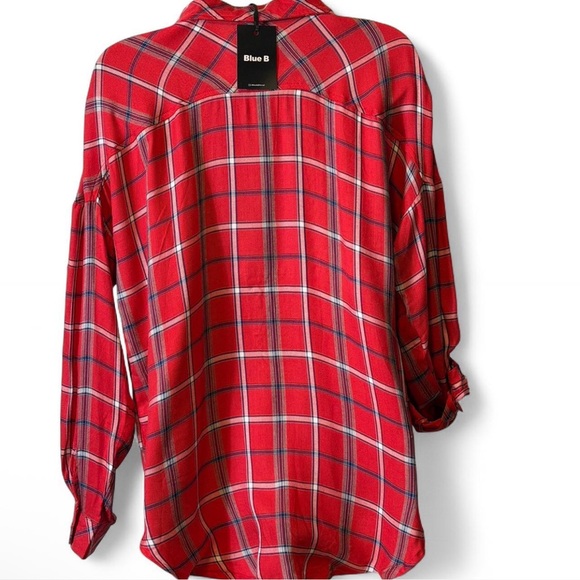 ‎Button Down Plaid Top - Picture 3 of 16